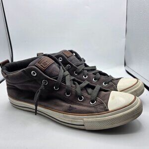 Converse Chuck Taylor Street Mid Storm Wind Mens Size 13 Gray Casual Shoes